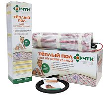 Теплый пол под плитку двухжильный ЧТК МНД-160-4,5-720 4,5м2 (0,5 х9,0м) 720Вт картинка 